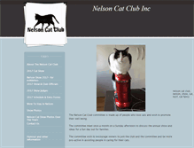 Tablet Screenshot of nelsoncatclub.weebly.com