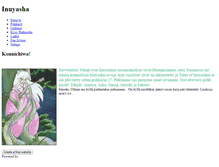 Tablet Screenshot of inuyasha-suomi.weebly.com