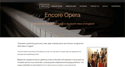Desktop Screenshot of encoreopera.weebly.com