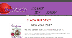 Desktop Screenshot of classybutsassy.weebly.com