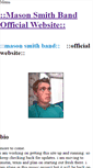 Mobile Screenshot of masonsmithband.weebly.com