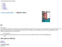 Tablet Screenshot of masonsmithband.weebly.com