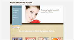 Desktop Screenshot of klinikpergigianazlina.weebly.com