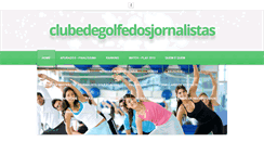 Desktop Screenshot of clubedegolfedosjornalistas.weebly.com