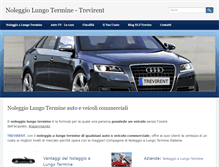 Tablet Screenshot of noleggiolungoterminetreviso.weebly.com