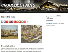 Tablet Screenshot of crocodilefacts.weebly.com