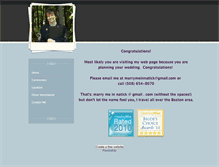 Tablet Screenshot of marrymeinnatick.weebly.com