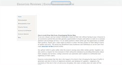 Desktop Screenshot of esourcesreviews.weebly.com