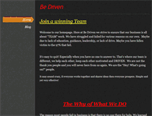 Tablet Screenshot of bedriventeam.weebly.com