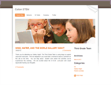 Tablet Screenshot of cottonstem.weebly.com