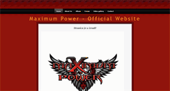 Desktop Screenshot of maximumpower.weebly.com