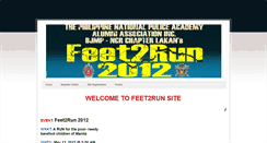 Desktop Screenshot of feet2run.weebly.com