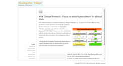 Desktop Screenshot of hovclinicalresearch.weebly.com