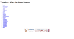 Desktop Screenshot of corposaudavel-vitaminaseminerais.weebly.com