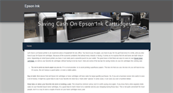 Desktop Screenshot of epsoninkcartridge.weebly.com