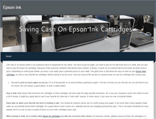 Tablet Screenshot of epsoninkcartridge.weebly.com