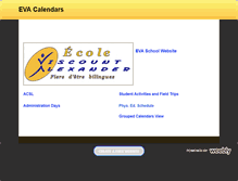 Tablet Screenshot of evacalendars.weebly.com