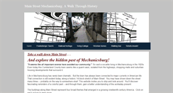 Desktop Screenshot of mechanicsburgmainstreet.weebly.com