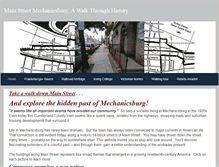 Tablet Screenshot of mechanicsburgmainstreet.weebly.com