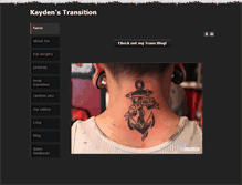 Tablet Screenshot of kaydenstransition.weebly.com