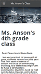 Mobile Screenshot of ansonsclass.weebly.com