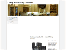 Tablet Screenshot of cheapmetalfilingcabinets.weebly.com