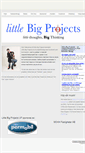Mobile Screenshot of littlebigprojects.weebly.com