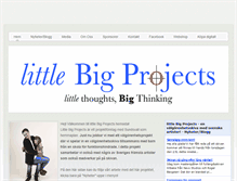 Tablet Screenshot of littlebigprojects.weebly.com