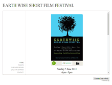 Tablet Screenshot of earthwisefilmfest.weebly.com