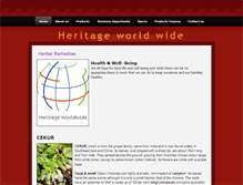 Tablet Screenshot of heritageworldwide.weebly.com