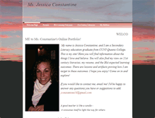 Tablet Screenshot of jessicaconstantine.weebly.com
