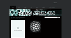 Desktop Screenshot of adelaideartscult.weebly.com
