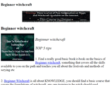 Tablet Screenshot of beginner-witchcraft.weebly.com