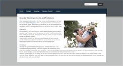 Desktop Screenshot of crowderweddings.weebly.com