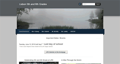Desktop Screenshot of lisbon5thand6thgrades.weebly.com