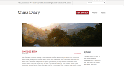 Desktop Screenshot of chinadiary.weebly.com