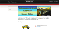 Desktop Screenshot of mrchapman.weebly.com