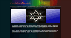 Desktop Screenshot of holocaustinfosite.weebly.com