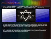 Tablet Screenshot of holocaustinfosite.weebly.com