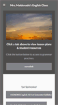 Mobile Screenshot of mrsmaldonadosenglishclass.weebly.com