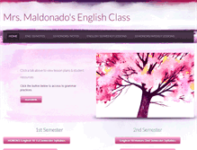 Tablet Screenshot of mrsmaldonadosenglishclass.weebly.com