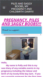 Mobile Screenshot of pregnancypilesandsaggyboobs.weebly.com