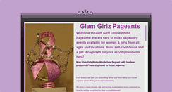 Desktop Screenshot of glamgirlzpageants.weebly.com