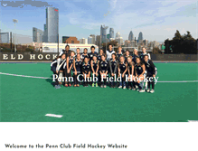 Tablet Screenshot of pennclubfieldhockey.weebly.com