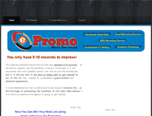 Tablet Screenshot of epromo1.weebly.com