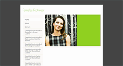 Desktop Screenshot of femalesfootwearwz.weebly.com