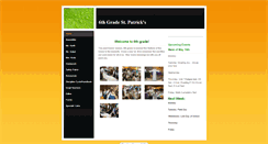 Desktop Screenshot of 6thgradestpats.weebly.com