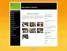 Tablet Screenshot of 6thgradestpats.weebly.com