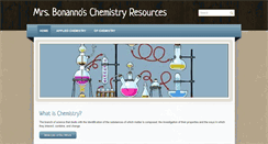 Desktop Screenshot of mrsbchemistry.weebly.com