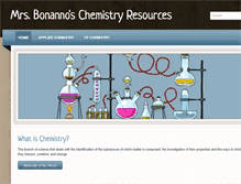 Tablet Screenshot of mrsbchemistry.weebly.com